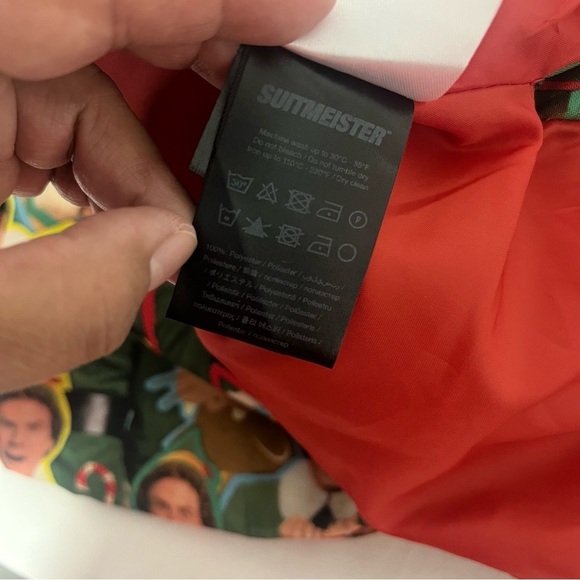 Suitmeister Buddy The Elf Holiday Christmas Blazer Small 34-36 Multicolor Unique - Picture 13 of 16
